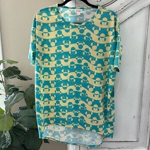 NWT LuLaRoe Irma Tunic Shirt Blouse Size
XXS Disney Minnie Mouse Cartoon